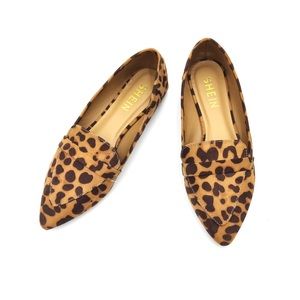 SHEIN Leopard Print Flats